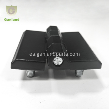 GL-13208 Bisagra de puerta plana de gabinete eléctrico negro 50*50